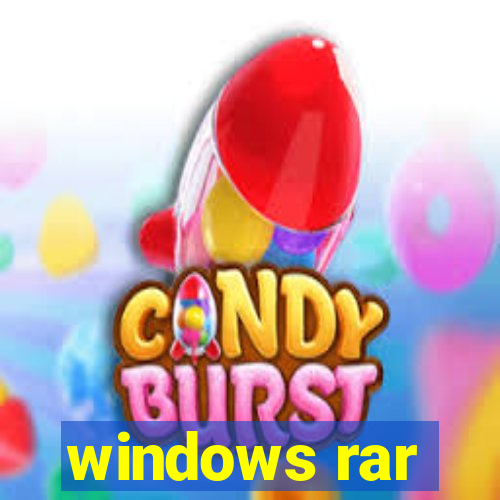 windows rar