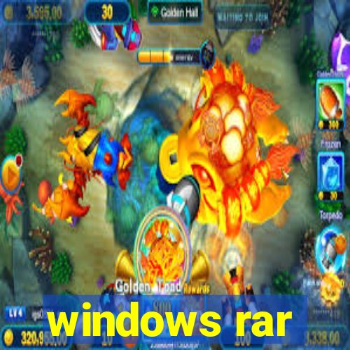 windows rar