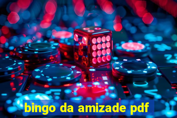 bingo da amizade pdf