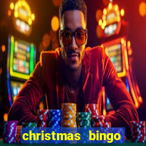 christmas bingo card generator