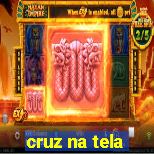 cruz na tela