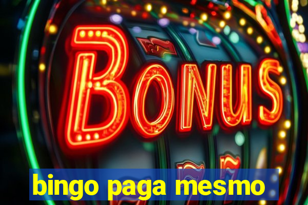 bingo paga mesmo