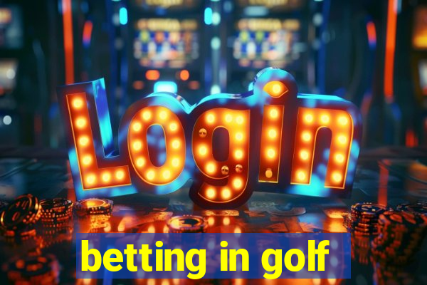 betting in golf