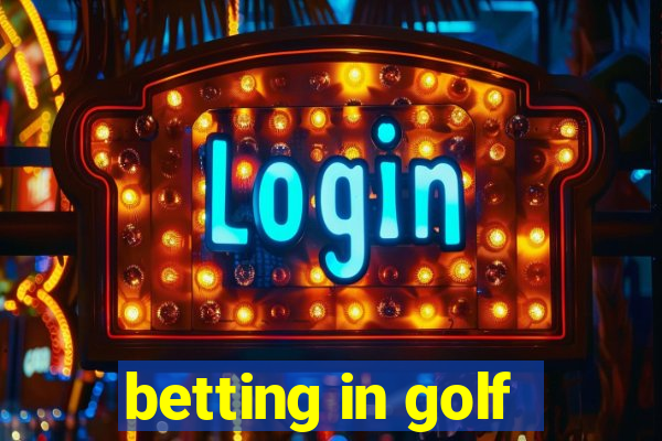 betting in golf