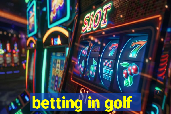 betting in golf