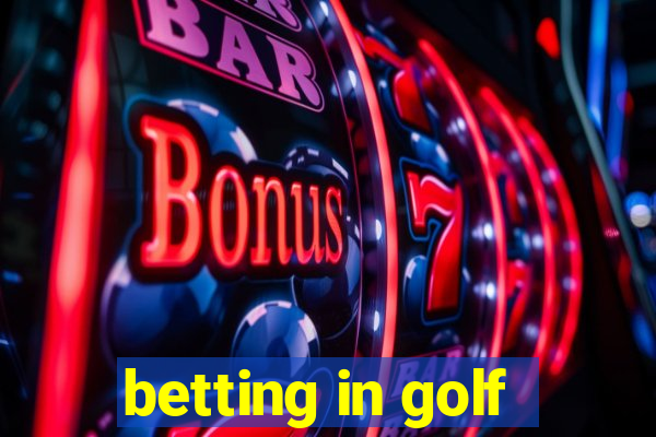 betting in golf