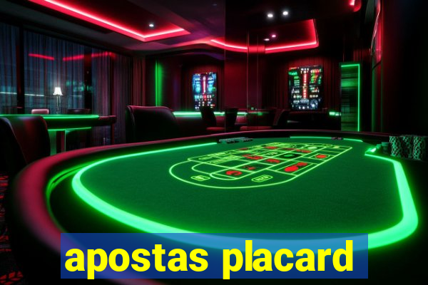 apostas placard