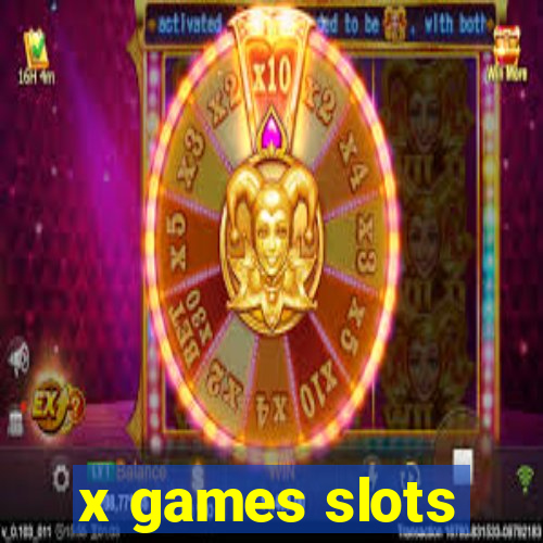 x games slots