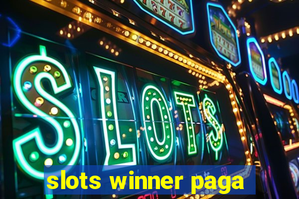 slots winner paga