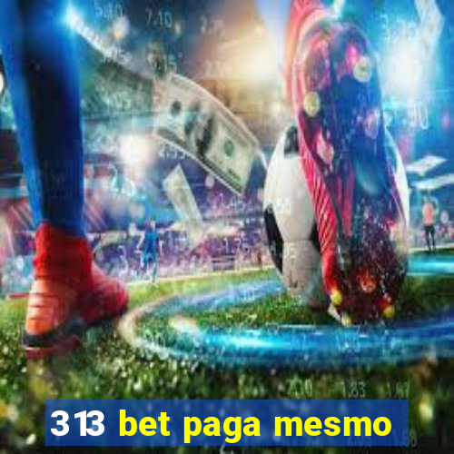 313 bet paga mesmo