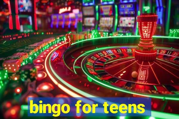 bingo for teens