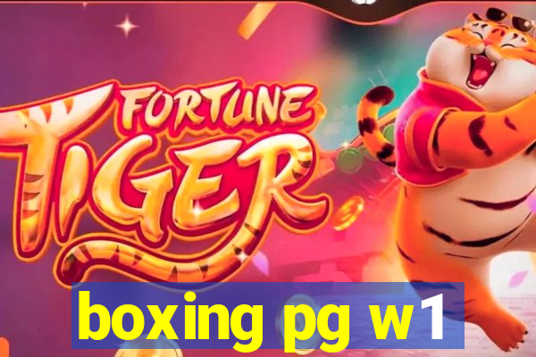 boxing pg w1