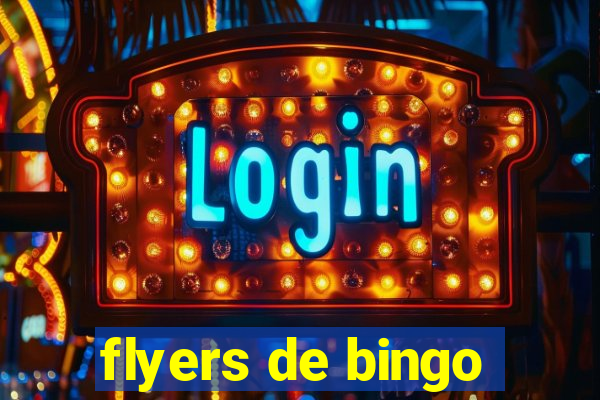 flyers de bingo