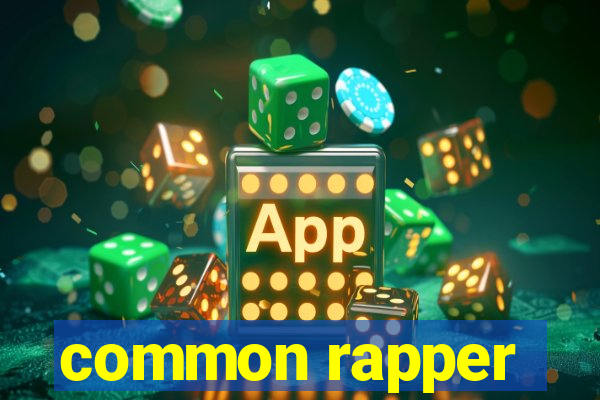 common rapper