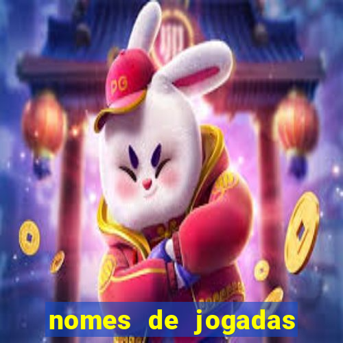 nomes de jogadas de poker