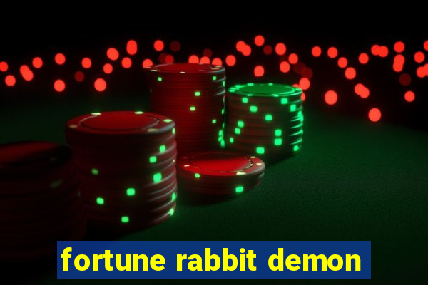 fortune rabbit demon