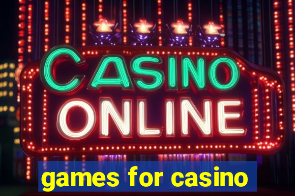 games for casino