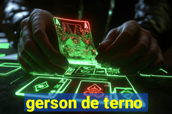 gerson de terno