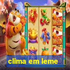 clima em leme