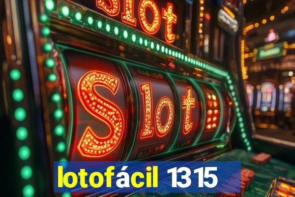 lotofácil 1315