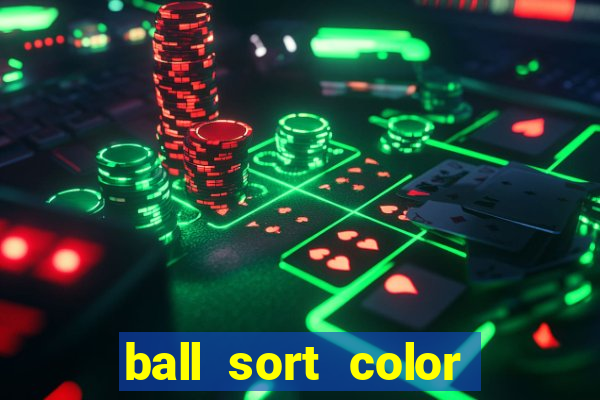 ball sort color water puzzle