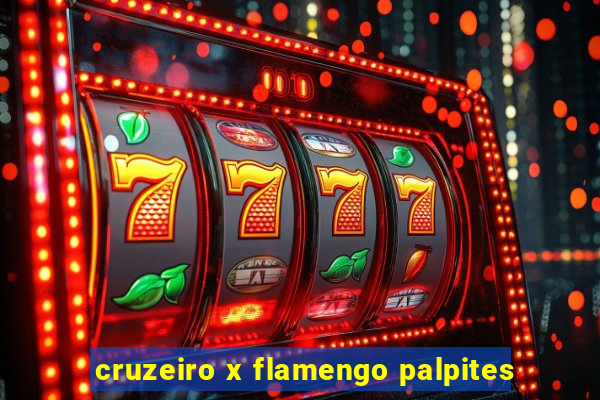 cruzeiro x flamengo palpites