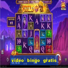 video bingo gratis para brincar