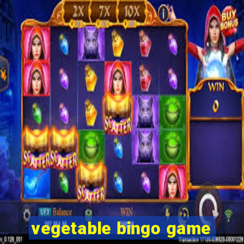 vegetable bingo game