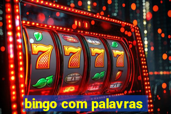 bingo com palavras