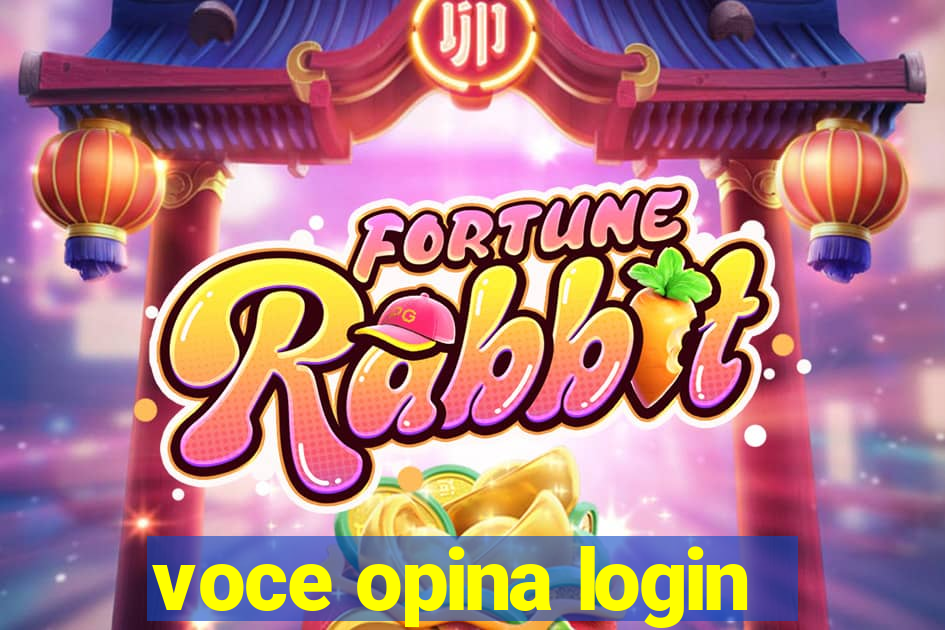 voce opina login