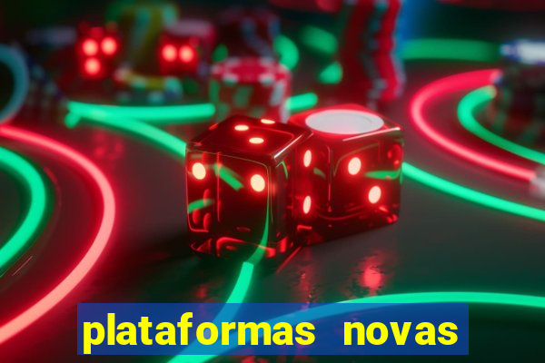 plataformas novas com bonus de cadastro