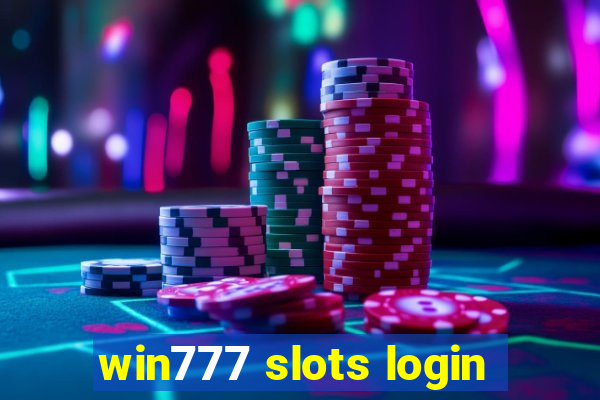 win777 slots login