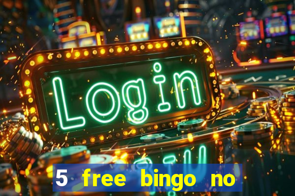 5 free bingo no deposit required