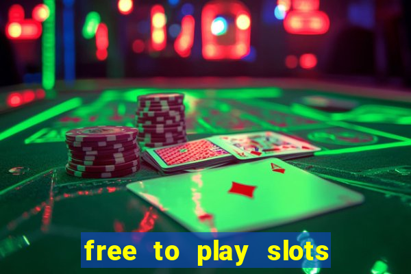 free to play slots online no download