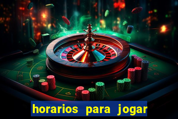 horarios para jogar no fortune dragon