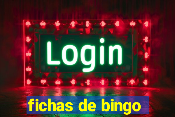 fichas de bingo