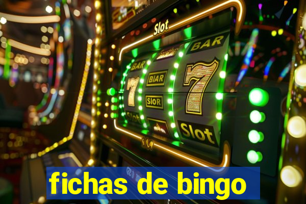 fichas de bingo