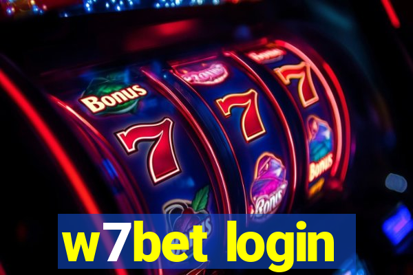 w7bet login