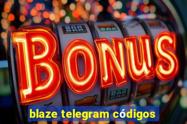 blaze telegram códigos