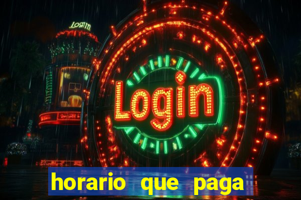 horario que paga fortune tiger