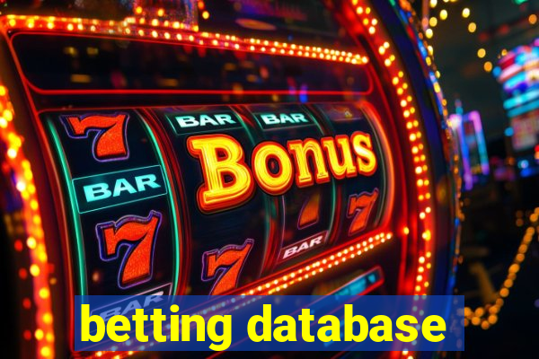 betting database