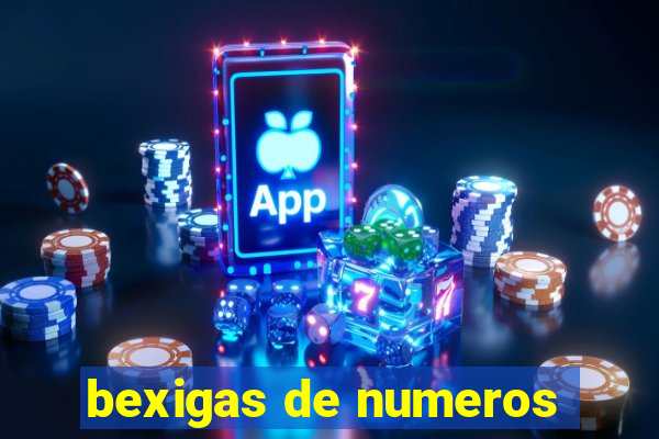 bexigas de numeros