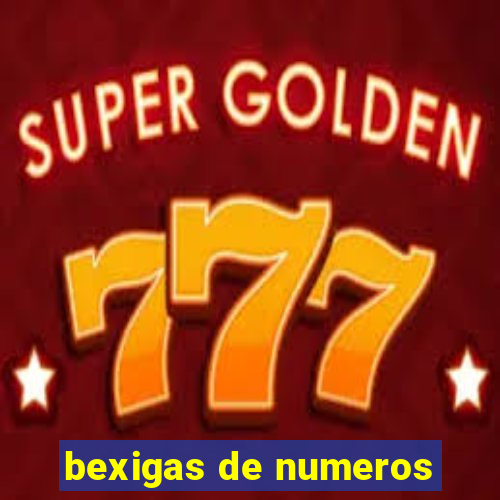 bexigas de numeros