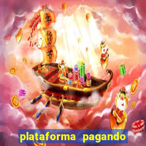 plataforma pagando jogo do tigre