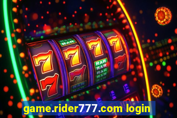 game.rider777.com login