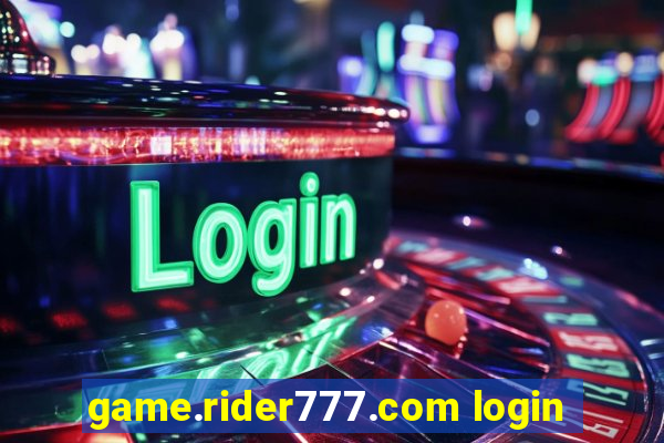 game.rider777.com login