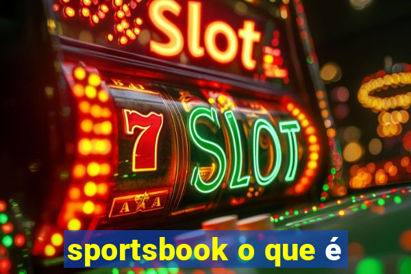 sportsbook o que é