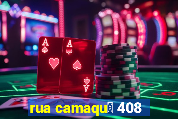 rua camaqu茫 408