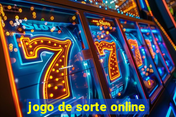 jogo de sorte online