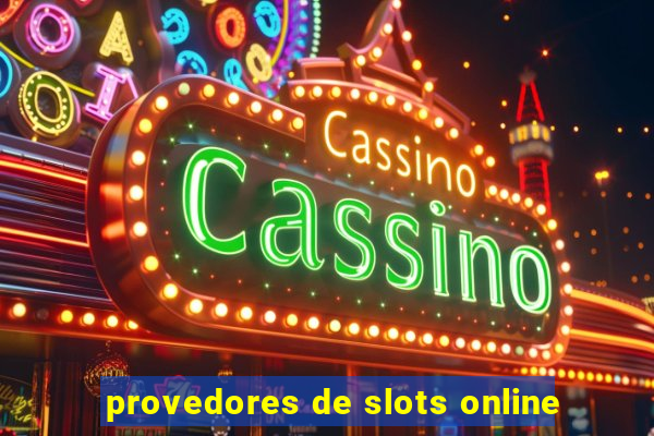 provedores de slots online